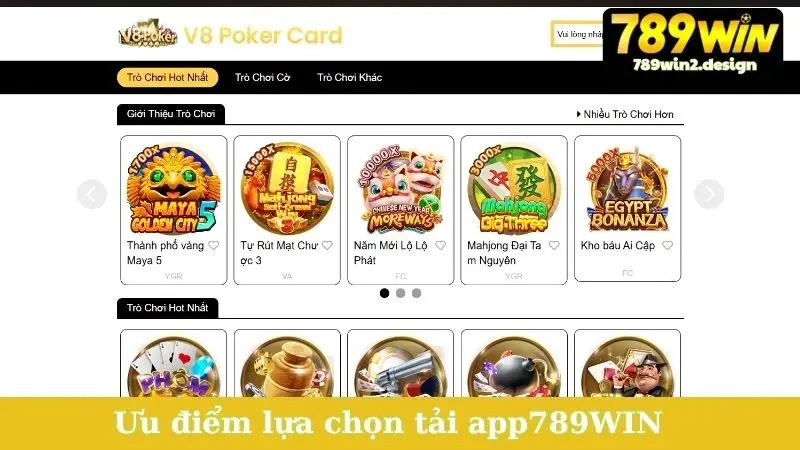 Tải app Ưu điểm vượt trội khi lựa chọn tải app 789WIN