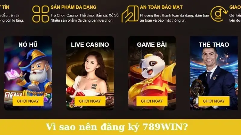 Đăng ký Vì sao nên đăng ký 789WIN hôm nay?